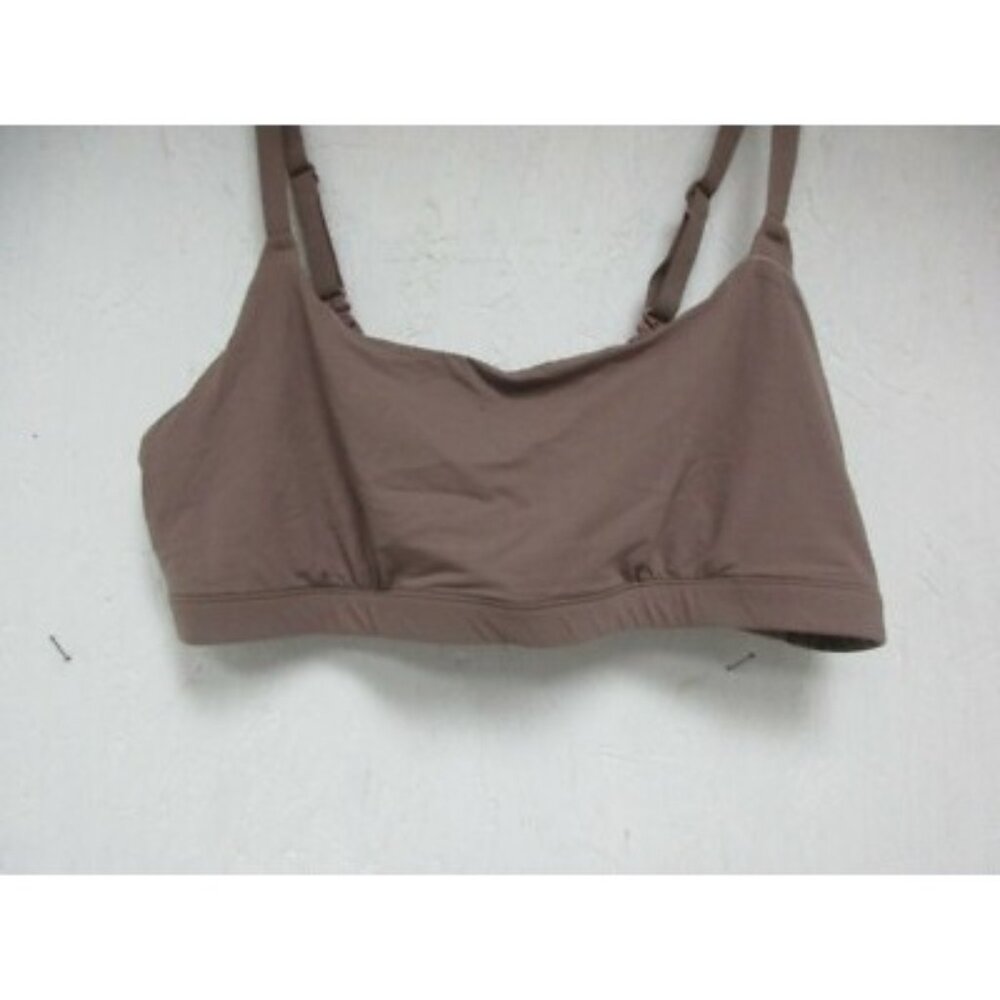 Adore Me  Women's 10450 Unlined Nueskin Bra Deep Taupe Size Large New !!!!